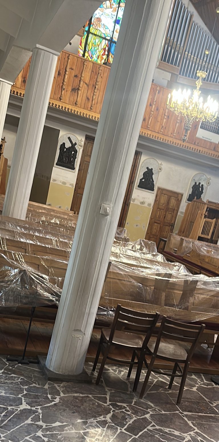 Remont kościoła parafialnego – potrzebujemy Twojego wsparcia. Dziękujemy